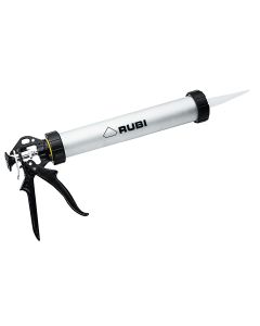 Pistola aplicador mortero juntas manual 650 cc aluminio rubi 65990