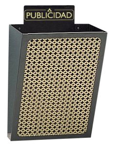 Cesta publicidad 305 x 220 x 190mm ocre brillo arregui