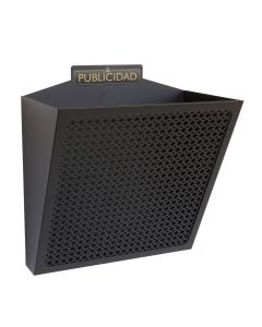 Cesta publicidad 305 x 320 x 190mm negro arregui