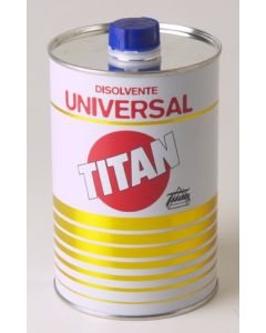Disolvente universal envase metalico 500 ml titan 41492