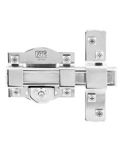 Cerrojo sobreponer 50-r 50mm bombillo 50mm niquel fac