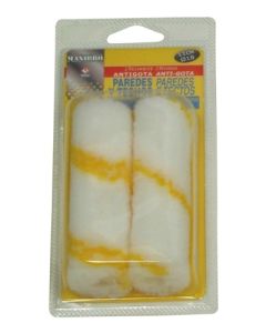 Rodillo pintura mini antigota recambio 11 cm rulo pluma 62074