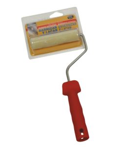 Rodillo pintura mini barnizar y lacar 11 cm velour rulo pluma r62001