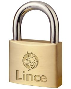 Candado seguridad arco corto iberdrola 50mm laton laton ibo lince 30050aibo