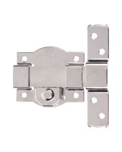 Cerrojo sobreponer 300r hidro hidroelectrica aguas cuenca derecha bombillo 40mm niquel fac