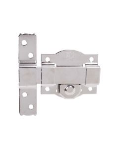 Cerrojo sobreponer 300r hidro hidroelectrica aguas cuenca izquierda bombillo 40mm niquel fac