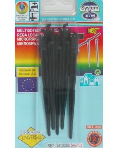 Piqueta riego goteo sujeccion manguera 4mm polipropileno s&m 5 pz 544323 48877