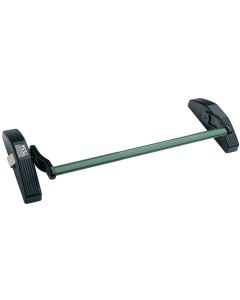 Barra antipanico sobreponer 1 punto 90cm negro/verde 1910908nv tesa