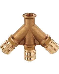 Distribuidor rosca g 3/8 pulg./15,39 mm ig, 3 acoplamientos dn 7,2 promat 50000373