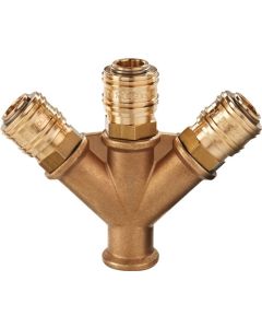 Distribuidor rosca g 1/2 pulg./19,17 mm ig, 3 acoplamientos dn 7,2 promat 50000374