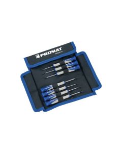 Destornillador de precisión, juego 7 piezas puntas pl: 1,5 / 2,0 / 2,4 / 3,0 ph: 00 / 0 / 1 50005664