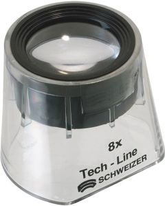 Lupa de pie aumento 08x ø22,8mm vario tech-line schweizer