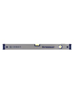 Nivel aluminio tubular burbuja espejo azul 150cm tecwerk