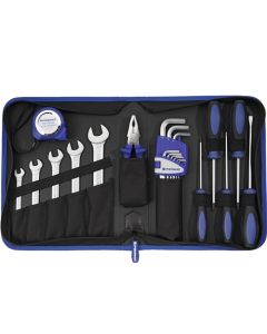 Estuche de herramientas interior - an x p x al mm 22 uds. poliéster 500d negro/a 50012818