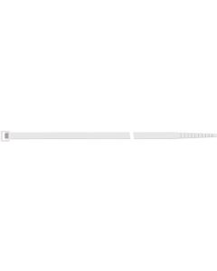 Brida poliamida p/cables 200x04,5mm natural 100un. sapiselco sapi selco