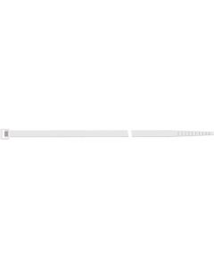 Brida poliamida p/cables 180x04,5mm natural 100un. sapiselco sapi selco