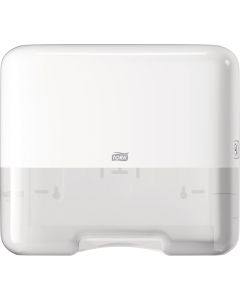 Dispensador mini de toalla plegada 291x135x332mm blanco tork