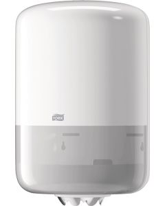 Dispensador alimentacion central m2 360x227x239mm blanco tork