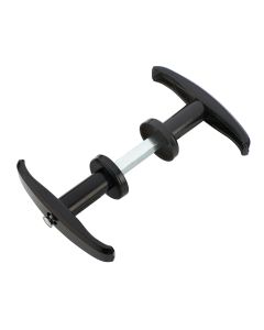 Manivela puerta 448 basculante 25/38 negro 448