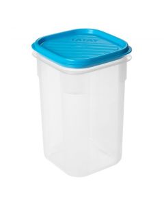 Hermetico alimentos cuadrado 1,0lt plastico lavanda tatay 16040