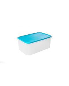 Hermetico alimentos rectangular 4,7lt plastico azul tatay 16220