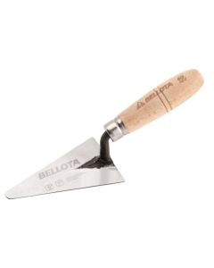 Paletin albañil bellota ma mango madera punta redondeada forjada acero 5903