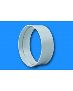 Manguito extraccion aire tubo redondo ignifugo y autoextinguible termoplastico blanco sist 100 tubpla 615