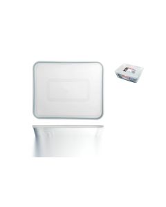 Hermetico alimentos rectangular con tapa 2,7lt borisilicato pyrex 1041513