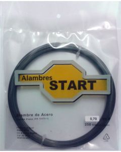 Alambre cuerda piano 0,8mm 250gr alambres start acero 250 gr al250080