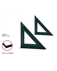 Cartabon medicion cerrajero vaciado de sombrero 125x125mm acha