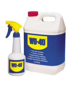 Aceite lubricante multiuso con pulverizador wd-40 5 lt