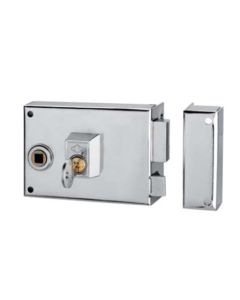 Cerradura sobr. 125br 120mm e-60mm pic/pal dcha cil.euro niq cvl