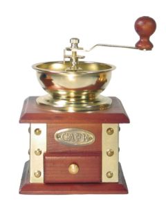 Molinillo cafe dorado decorativo garhe