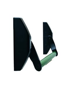 Barra antipanico embutir 90cm negro/verde 1970-908-nv tesa