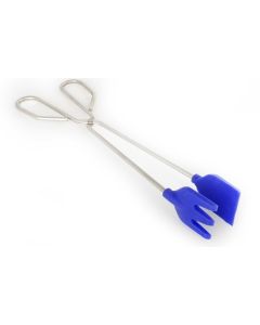 Tenacilla cocina con pala 35cm silicona-inox fackelmann 00042