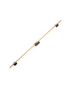 Cerradura seguridad madera embutir 3 puntos 45mm laton yale 892280y7045m3al