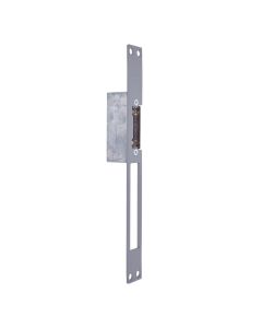 Abrepuerta electrico normal regulable placa larga m gris serie 45 n-flex/m dorcas