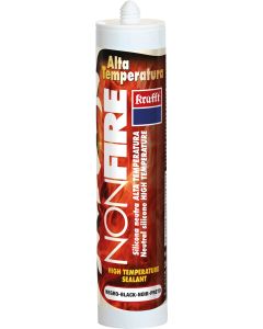 Silicona neutra alta temperatura 60-310º krafft negra 54053 300 ml