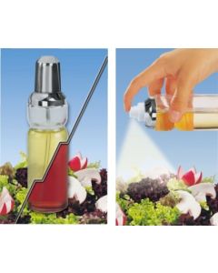 Vinagrera cocina aceitera spray cristal/acero inoxidable fackelmann 46875