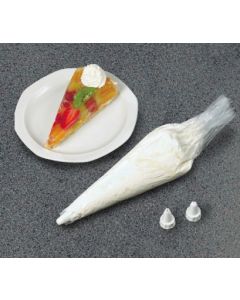 Manga reposteria decorar 3 boquillas desechable fackelmann