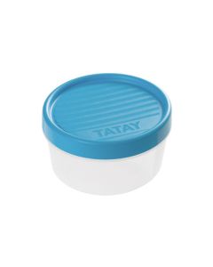 Hermetico alimentos redondo con rosca 0,5lt plastico lavanda tatay 16060