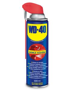 Aceite lubricante multiuso doble accion wd-40 500 ml