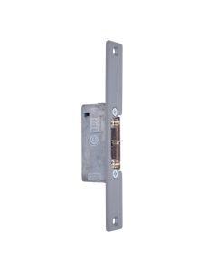 Abrepuerta electrico automatico desbloqueo regulable placa corta 22mm gris serie 41 adf/s dorcas