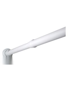 Barra cortina baño 110/190cm recta tatay blanco extensible recta 5580301