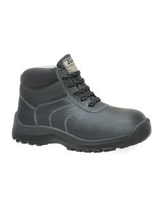 Bota seguridad s3 puntera acero suela pu/pu t40 piel vacuno negro zion sup.yunqu