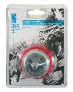 Cepillo industrial taza taladro 050 mm fecin fta050d