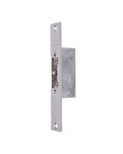 Abrepuerta electrico automatico desbloqueo regulable placa corta s inox serie 45 adf/sx dorcas