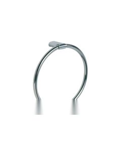 Toallero baño aro fijacion pared inox ronda tatay 6646600