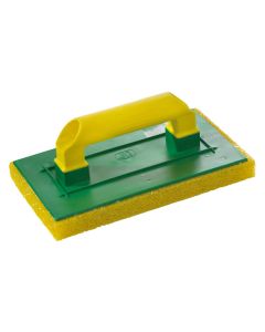Talocha albañil 290x170mm jar amarillo ma mango cerrado plastico esponja 2057099