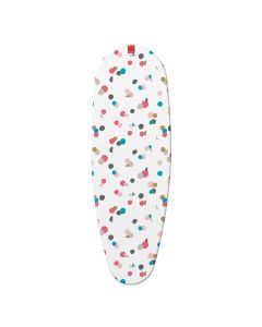 Funda tabla planchar 130x47cm espuma confeti rayen 6275.06